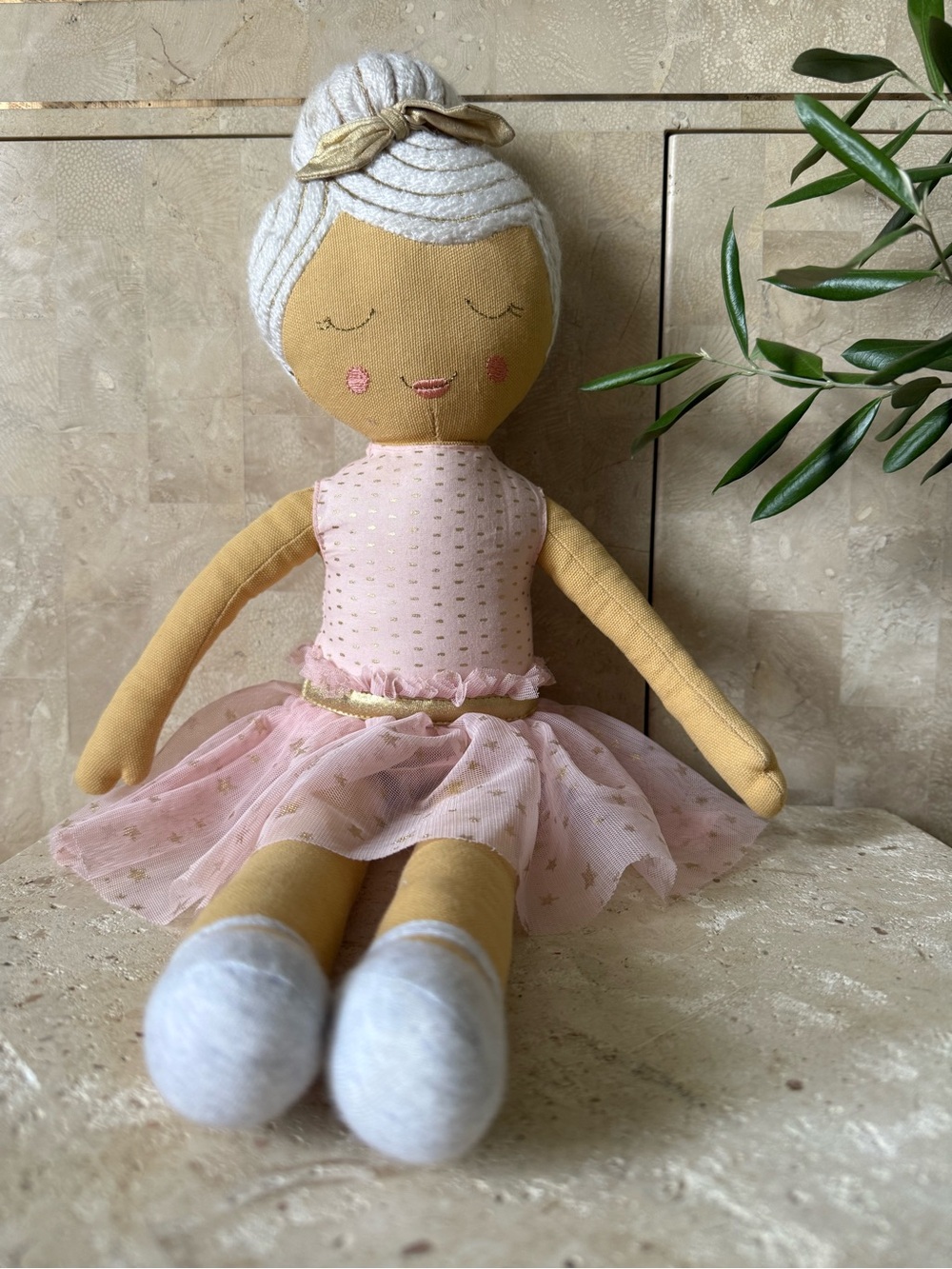 PILLOWFORT | ballerina plush doll